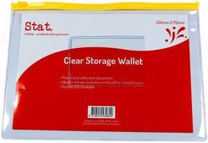 Stat Data Envelope (Clear) - 235x175mm