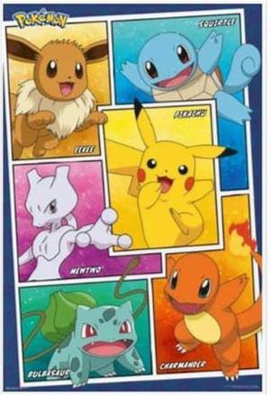 Pokemon Poster - Character