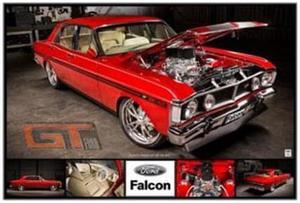 Ford Poster - Falcon