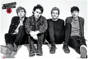 5 Seconds of Summer Poster - Sit
