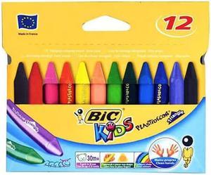 BiC Kids Plastidecor Crayons (12pk) - Triangular