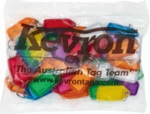Kevron Key Tags Assorted - 50pk
