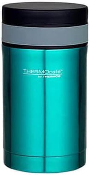 500mL THERMOcafe Vacuum Insulated Food Jar w/Spoon - Teal