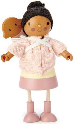 Leaf Toys Wooden Doll with Flexible Limbs - Mrs. Forrester