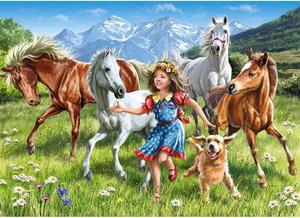 Castorland in a Meadow Jigsaw Puzzle 120pcs