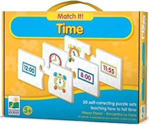 Learning Journey How to Tell the Time Board Game