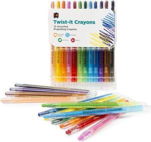 EC Twist-it Crayons 12pk (Assorted Colours)