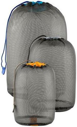 Multi-Colour Stuff Sack 3L/5L/8L (Set of 3) - Mesh