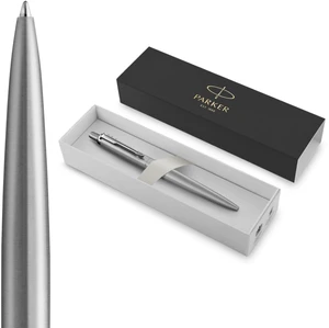 Jotter XL Monochrome Collection, Stainless Steel, Medium Point, Ballpoint Pen with Blue Ink, Silver - Smooth Writing, Signature Design, Stationary, Desk Essentials Jotter XL Monochrome Collection, Stainless Steel, Medium Point, Ballpoint Pen with Blue Ink, Silver - Smooth Writing, Signature Design, Stationary, Desk Essentials