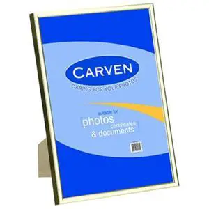 Carven Document Frame Gold A4 Carven Document Frame Gold A4