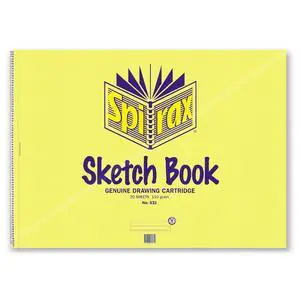 Spirax No 532 A2 20 Sheets Sketch Book Spirax No 532 A2 20 Sheets Sketch Book