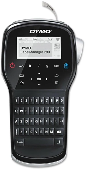 1815990 LabelManager 280, 2 Lines, 4w x 2 3/10d x 7 9/10h (DYM1815990) 1815990 LabelManager 280, 2 Lines, 4w x 2 3/10d x 7 9/10h (DYM1815990)