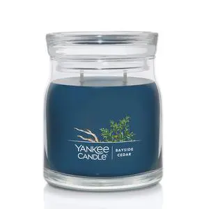 Yankee Candle MidSummer's Night Scented Signature 13oz Medium Jar 2-Wick Candle Over 35 Hours of Burn Time Yankee Candle MidSummer's Night Scented Signature 13oz Medium Jar 2-Wick Candle Over 35 Hours of Burn Time