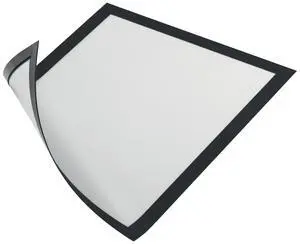 Durable DURAFRAME Magnetic Frame, A4 Size - Black, Pack of 5;Duraframe Durable DURAFRAME Magnetic Frame, A4 Size - Black, Pack of 5;Duraframe