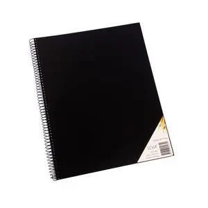 Quill Visual Art Diary PP Black 110GSM 11 X 14 120 pages Quill Visual Art Diary PP Black 110GSM 11 X 14 120 pages