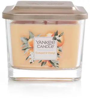 Yankee Candle Elevation Collection with Platform Lid Kumquat & Orange Scented Candle, Medium 3-Wick, 38 Hour Burn Time Yankee Candle Elevation Collection with Platform Lid Kumquat & Orange Scented Candle, Medium 3-Wick, 38 Hour Burn Time