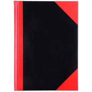 Cumberland Notebook Gloss Cover A5 200 Leaf, Red and Black, (A543110) Cumberland Notebook Gloss Cover A5 200 Leaf, Red and Black, (A543110)