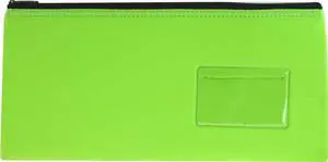 Osmer N3417G1 Neoprene One Zip Pencil Case with Name Card Insert, 34 cm x 17 cm Size, Lime Green Osmer N3417G1 Neoprene One Zip Pencil Case with Name Card Insert, 34 cm x 17 cm Size, Lime Green