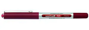 Uni-Ball 162560000 0.5 mm Nib UB-150 Eye Micro Rollerball Pen - Red (Pack of 12) Uni-Ball 162560000 0.5 mm Nib UB-150 Eye Micro Rollerball Pen - Red (Pack of 12)