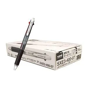 Mitsubishi Pencil SXE340007.24 10P Tri-Color Ballpoint Pen Jet Stream 10 Pens 0.7 Black Easy Writing Mitsubishi Pencil SXE340007.24 10P Tri-Color Ballpoint Pen Jet Stream 10 Pens 0.7 Black Easy Writing