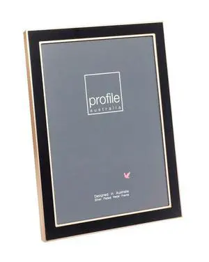 Profile Products Metal Photo Frame Eternal Black/Rose Gold 5x7 Profile Products Metal Photo Frame Eternal Black/Rose Gold 5x7