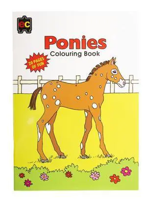 Educational Colours Ponies Colouring Book Educational Colours Ponies Colouring Book