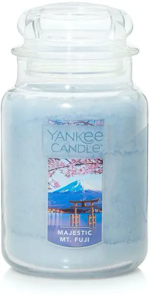 Yankee Candle Majestic Mt. Fuji Large Jar CandleLight Blue Coconut Scent Yankee Candle Majestic Mt. Fuji Large Jar CandleLight Blue Coconut Scent