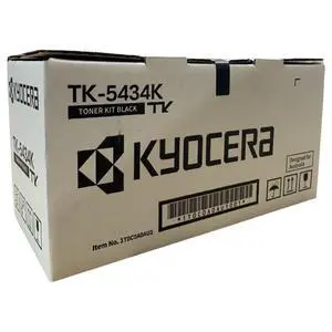 Kyocera TK-5434K Genuine Toner Cartridge, Black, 1250 Prints Capacity Kyocera TK-5434K Genuine Toner Cartridge, Black, 1250 Prints Capacity