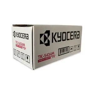 Kyocera TK-5434M Genuine Toner Cartridge, Magenta, 1250 Prints Capacity Kyocera TK-5434M Genuine Toner Cartridge, Magenta, 1250 Prints Capacity