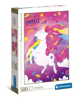 Clementoni Collection 35100, Unicorn Puzzle for Children and Adults- 500 Pieces, Ages 10 Years Plus Clementoni Collection 35100, Unicorn Puzzle for Children and Adults- 500 Pieces, Ages 10 Years Plus