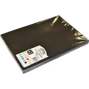 RAINBOW Spectrum Board A3 200GSM Black Pack 100 RAINBOW Spectrum Board A3 200GSM Black Pack 100