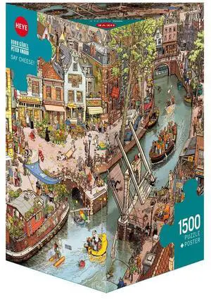 Heye 29793 "Say Cheese! Gobel/Knorr Triangular Puzzle Heye 29793 "Say Cheese! Gobel/Knorr Triangular Puzzle