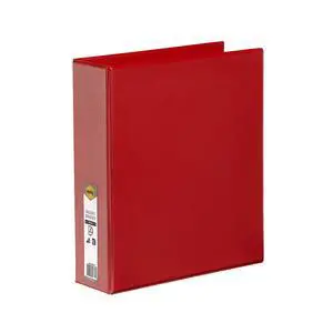 MARBIG(R) Clearview 5424003B Insert Folder A4 4D 50mm Red MARBIG(R) Clearview 5424003B Insert Folder A4 4D 50mm Red