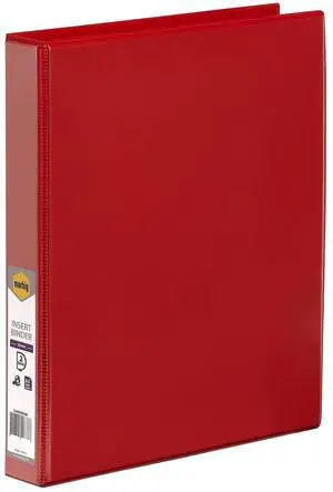 Marbig 5402003B Clearview A4 25mm 2D Red Marbig 5402003B Clearview A4 25mm 2D Red