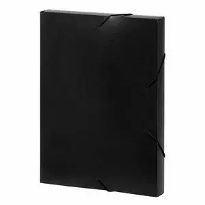 Marbig A4 Document Box, Black Marbig A4 Document Box, Black