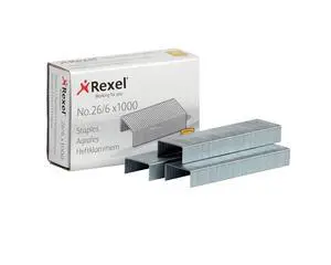 REXEL STAPLES NO56 6MM PK1000 06131 REXEL STAPLES NO56 6MM PK1000 06131