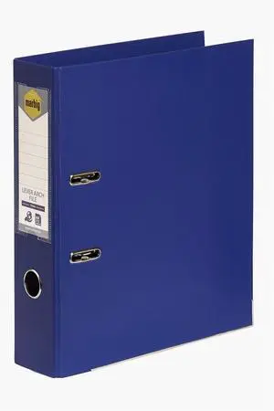 Marbig Lever Arch File A4 Pe Blue Marbig Lever Arch File A4 Pe Blue