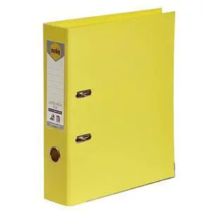 Marbig 6601005 Lever Arch File PE A4 Lemon Marbig 6601005 Lever Arch File PE A4 Lemon