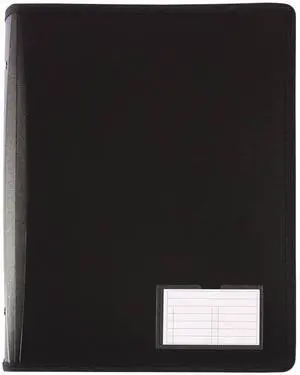 Bantex, A4 2D Ring 25 mm Folder with Closure, Black Bantex, A4 2D Ring 25 mm Folder with Closure, Black