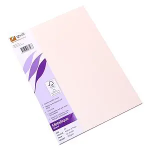 Quill Board A4 Metallique Mother/Pearl 285gsm (Pack of 25) Quill Board A4 Metallique Mother/Pearl 285gsm (Pack of 25)