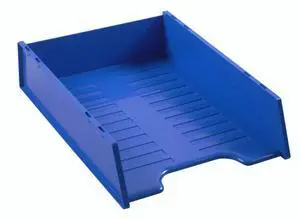 Italplast Multi Fit A4 Document Tray, Blueberry Italplast Multi Fit A4 Document Tray, Blueberry