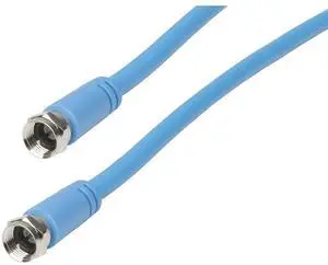 Flexible F Plug to F Plug Coax RG59 Cable - 10m Flexible F Plug to F Plug Coax RG59 Cable - 10m