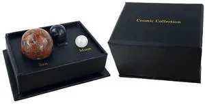 Cosmic Collection - Sun, Earth and Moon Tumbled Gemstones Planetary Crystals Cosmic Collection - Sun, Earth and Moon Tumbled Gemstones Planetary Crystals