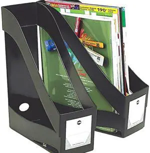MARBIG(R) 86320 ENVIRO Magazine Holder, Black MARBIG(R) 86320 ENVIRO Magazine Holder, Black