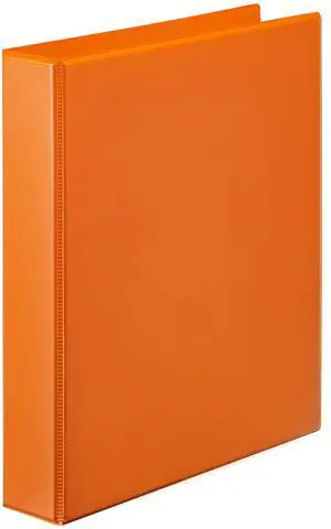 Marbig Clearview A4 2D-Ring Insert Binder, 38 mm Size, Orange Marbig Clearview A4 2D-Ring Insert Binder, 38 mm Size, Orange