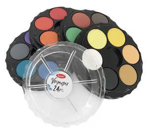 Jasart Voyager Watercolour Discs (24 Pieces Set) Jasart Voyager Watercolour Discs (24 Pieces Set)