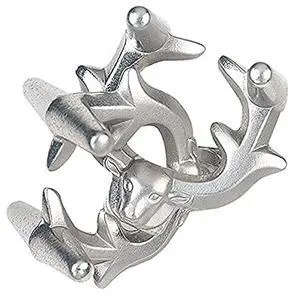 Hanayama Cast Metal Puzzle Elk Hanayama Cast Metal Puzzle Elk
