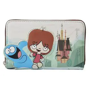 Loungefly Cartoon Network Foster's Home For Imaginary Friends Mac and Blue Zip-Around Wallet Loungefly Cartoon Network Foster's Home For Imaginary Friends Mac and Blue Zip-Around Wallet