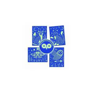 DJECO at Night Scratch Cards, Multicoloured DJECO at Night Scratch Cards, Multicoloured