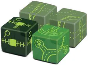 Horrible Guild Railroad Ink Challenge: Eldritch Expansion Green Horrible Guild Railroad Ink Challenge: Eldritch Expansion Green